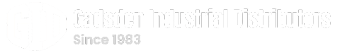 Elegant Gadsden Industrial Distributors logo.